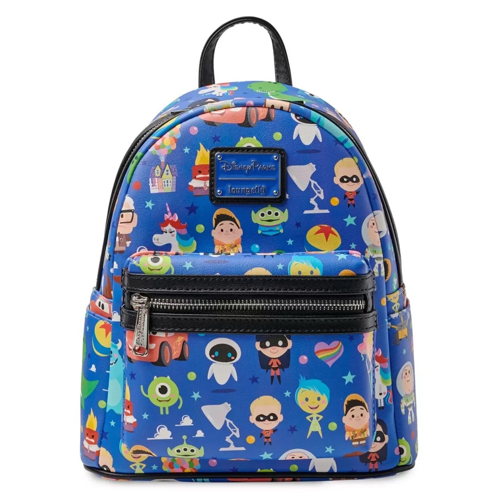Disney Pixar Chibi Loungefly Mini Backpack